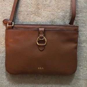 Crossbody brown leather Lauren Ralph Lauren Bag
